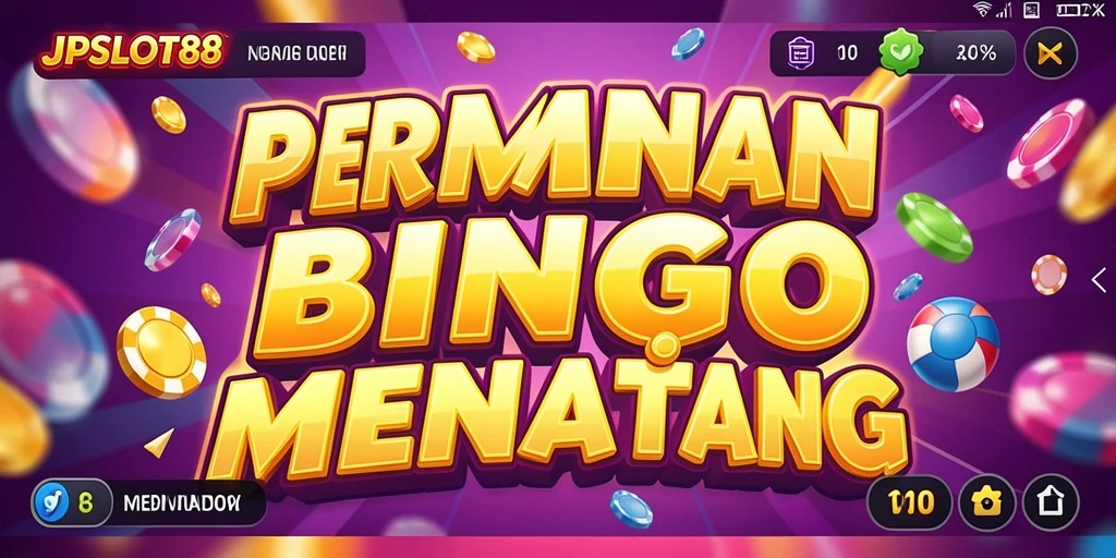 Screenshot utama JPSLOT88 menunjukkan gameplay Bingo yang menarik dan seru.