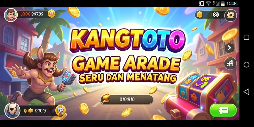 Tangkapan layar gameplay KANGTOTO yang penuh aksi dan tantangan seru.
