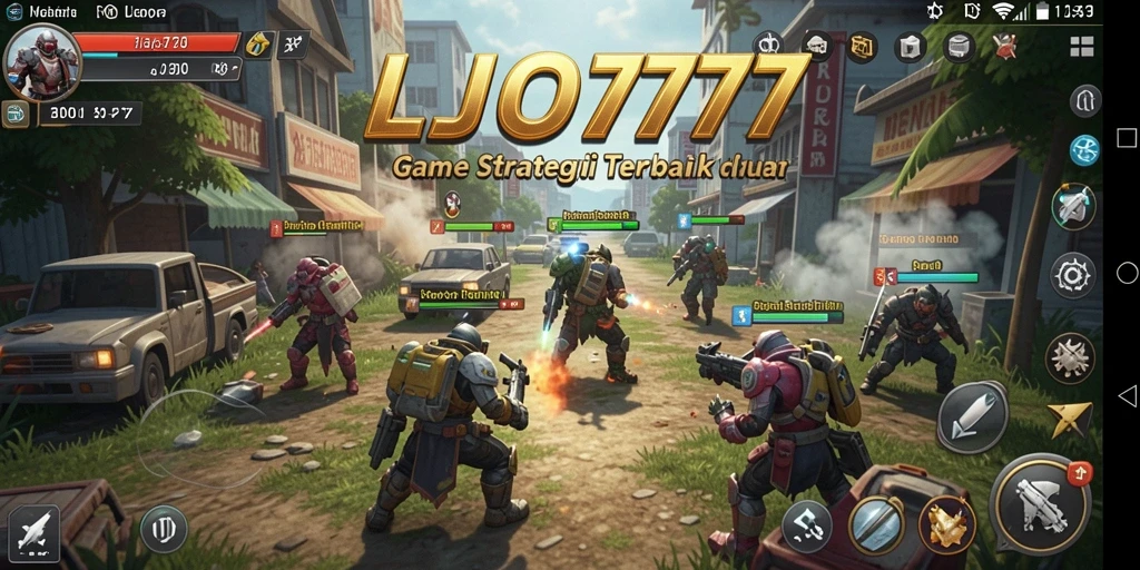 Tampilan gameplay LJO777 yang menegangkan dan penuh strategi.