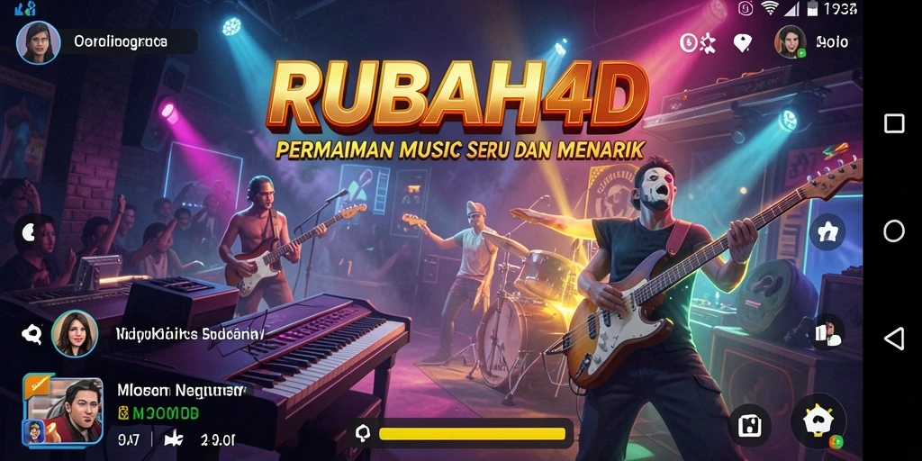 Tampilan gameplay seru dari RUBAH4D yang menantang.